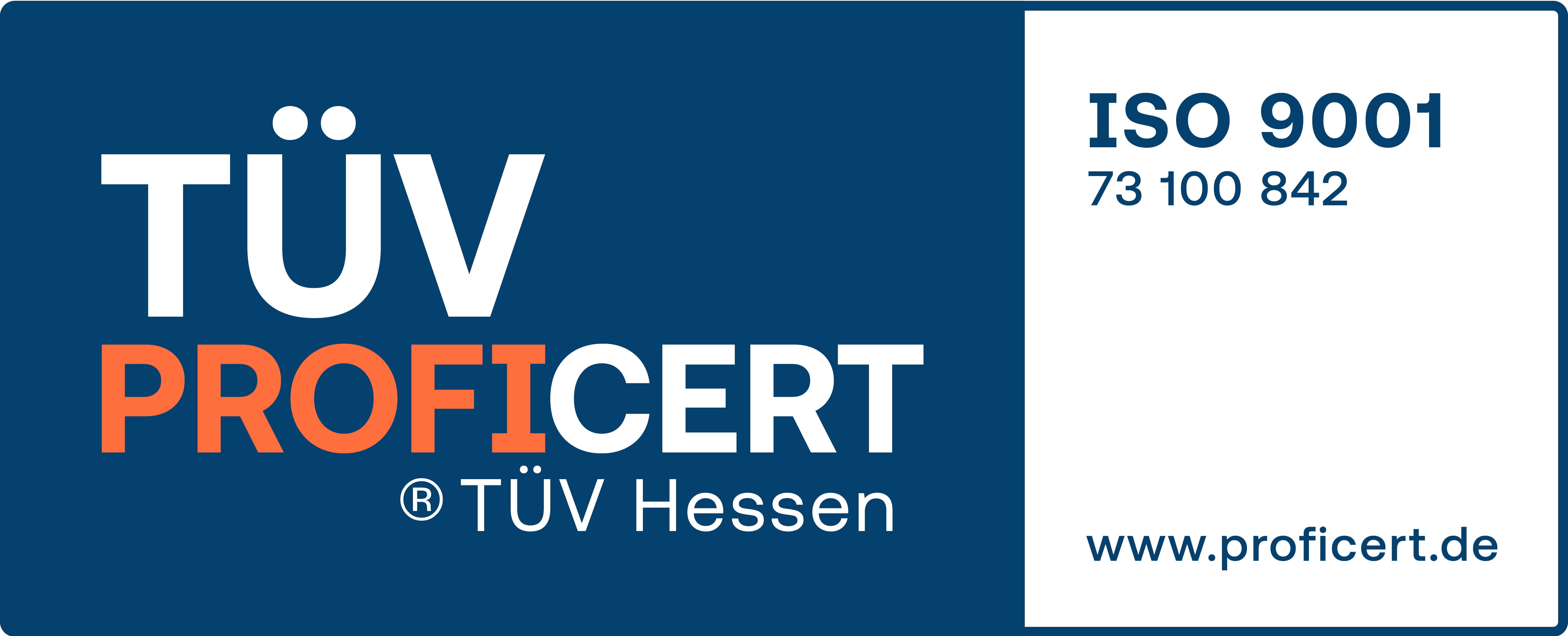 TÜV Zertifizierung